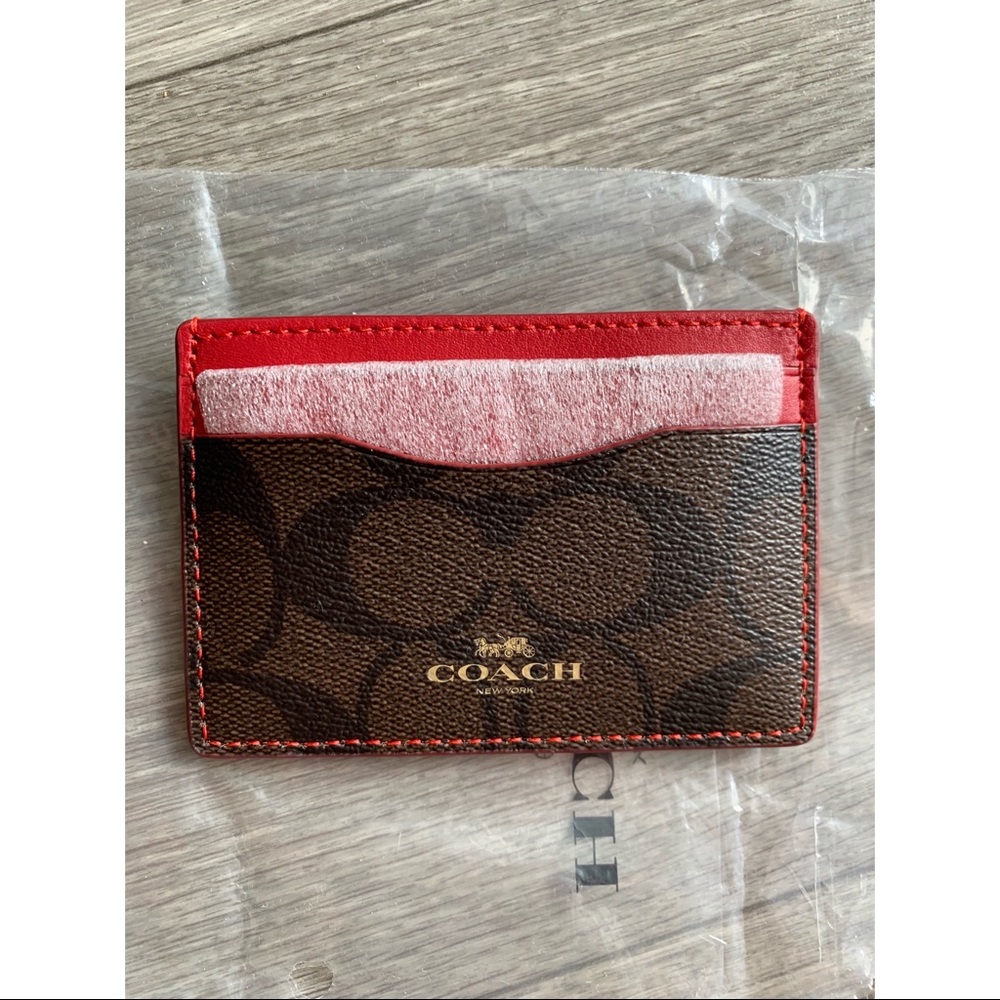 Coach wallet card case